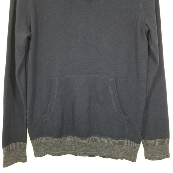 J. Crew Mens Navy Blue Cotton Shawl Collar Sweater - Picture 4 of 7